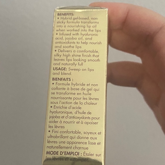 Stila Heaven's Dew Gel Lip Oil - Radiant Gold - Picture 5 of 7